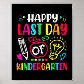 幼稚園最後の日が幸せおもしろい ポスター (正面)