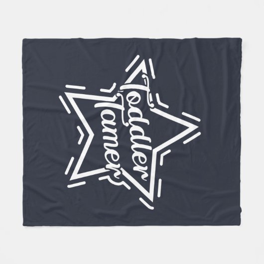 幼稚園気に先生 フリースブランケット (正面(横))