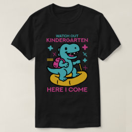 幼稚園注意 Tシャツ