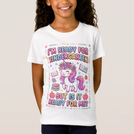 幼稚園準備OKユニコーン Tシャツ