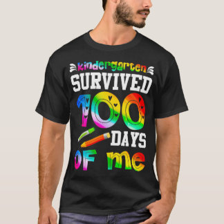 幼稚園生き延び100日のMe100日のSc Tシャツ