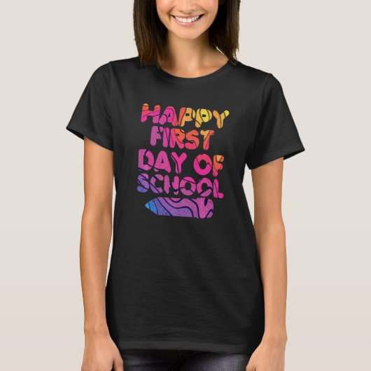 幼稚園生茶の幸せな初日 Tシャツ (正面)