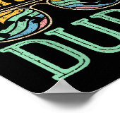 幼稚園男の子ども幼稚園の初日 ポスター (角)