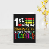 幼稚園祈の先生 カード (黄色い花)