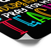 幼稚園祈の先生 ポスター (角)