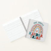 幼稚園種族保虹ハート ノートブック (内部)