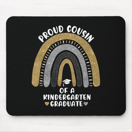 幼稚園誇りを持ったの卒業生のいとこ マウスパッド (正面)