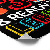 幼稚園1日目の私は3歳で読 ポスター (角)