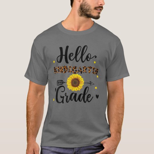 幼稚園1日目先生ヒョウ Tシャツ (正面)
