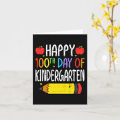幼稚園100日目先生生1 カード (黄色い花)