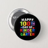 幼稚園100日目 先生にとって100日 缶バッジ (正面&裏面)