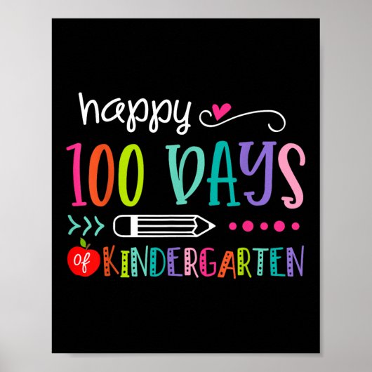 幼稚園100日100日 ポスター (正面)