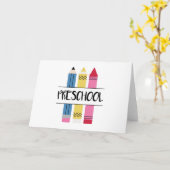 幼稚園 カード (黄色い花)