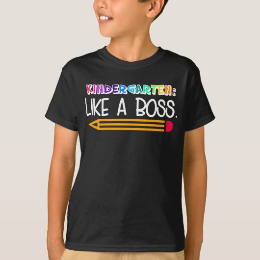 幼稚園:ボス Tシャツ (正面)