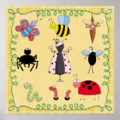 幼稚園 ポスター 虫 (正面)