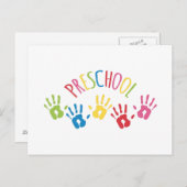 幼稚園 ポストカード (正面/裏面)