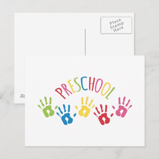 幼稚園 ポストカード (正面/裏面)