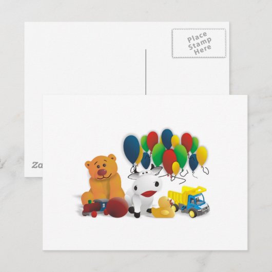 幼稚園 ポストカード (正面/裏面)