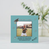 幼稚園・保育園 卒園パーティー招待状 招待状 (スタンド正面)