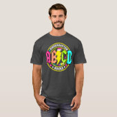 幼稚園 Rocks ABCD バックトゥスクール 面白い ロッケ Tシャツ (正面フル)