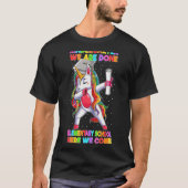 幼稚園Done Elementaryschool Wecome卒業生 Tシャツ (正面)