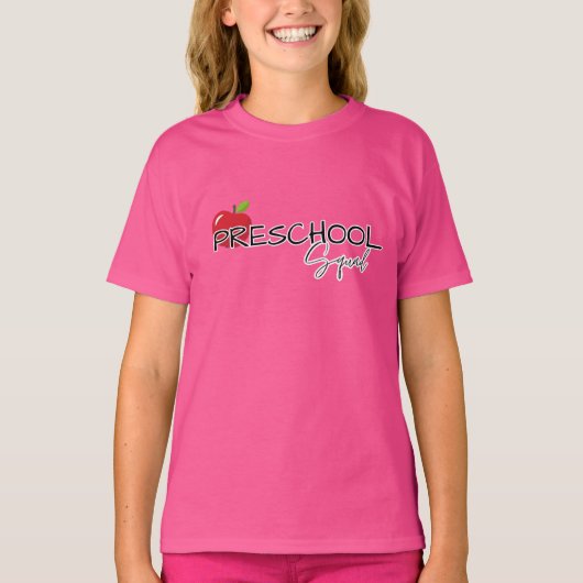 幼稚園GRADE分隊先生学校の子供 Tシャツ (正面)