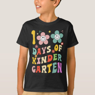 幼稚園Groovy 100th Day School Tの100日 Tシャツ