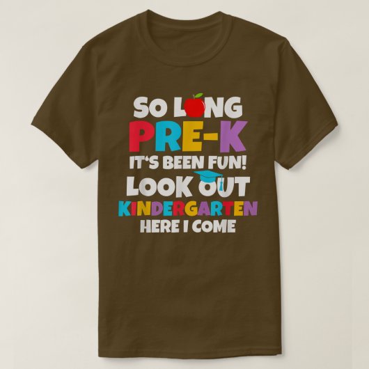 幼稚園Pre K院幼稚園Preschool Gra Tシャツ (デザイン正面)