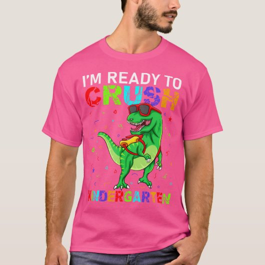 幼稚園Tレックス恐竜Sch Tシャツ (正面)