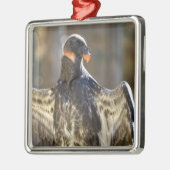 幼若王ハゲワシの羽ばたき メタルオーナメント (左)