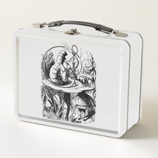 幼虫からのアドバイス メタルランチボックス (正面)