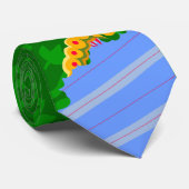 幼虫のインフェステーションのタイ(緑) ネクタイ (ロール)