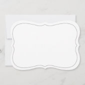 "" -幼虫のクローズアップの自然の写真ありがとう。 サンキューカード (裏面)