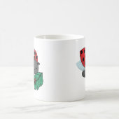 幼虫の母ラディバグ コーヒーマグカップ (中央)