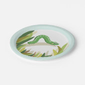 幼虫の虫の昆虫の紙皿の屋外のパーティー ペーパープレート (アングル)