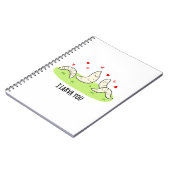 幼虫ラブユーファニー 幼虫愛パンプン ノートブック (左側)