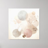 幽玄なる自然：わびさびアート キャンバスプリント (正面)