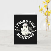 幽霊おもしろいナースハロウィーン カード (黄色い花)