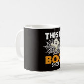 幽霊おもしろいプンハロウィーンコーヒーマグ コーヒーマグカップ (正面左)