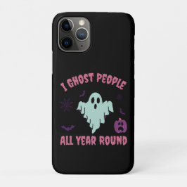 幽霊おもしろい引用文ハロウィーン iPhone 11 PROケース
