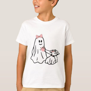 幽霊おもしろい歩くドッグ不気味シーズンハロウィーンCo Tシャツ
