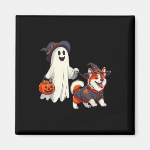 幽霊おもしろい歩くドッグ幽霊ドッグハロウィーンナイト マグネット
