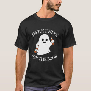 幽霊おもしろいI Just Halloween For The Boos Tシャツ