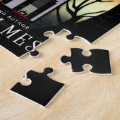 幽霊およびハロウィンの通い先の表紙Puzzl ジグソーパズル (側面)