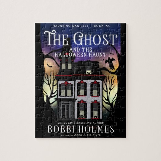 幽霊およびハロウィンの通い先の表紙Puzzl ジグソーパズル (縦)