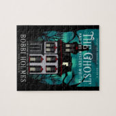 幽霊およびミステリー作家の表紙のパズル ジグソーパズル (横)