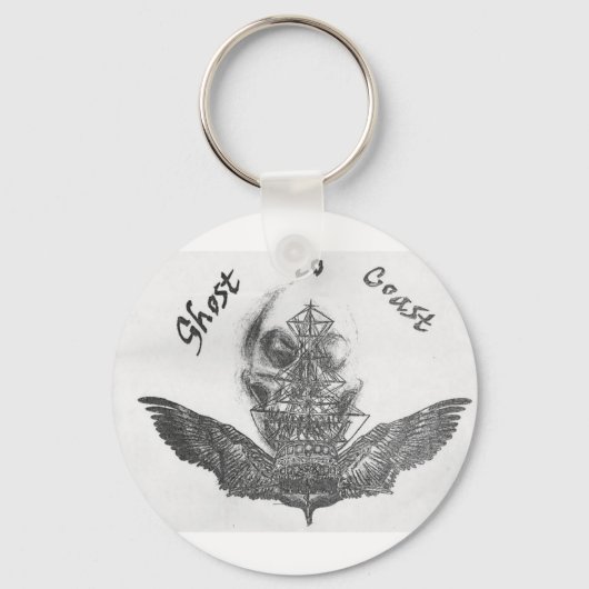 幽霊からコースト幽霊船キーチェーン キーホルダー (正面)