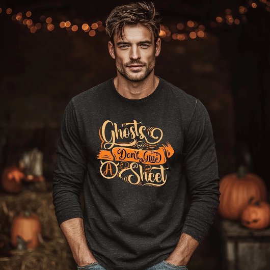 幽霊がシー与えトしない トライブレンドＴシャツ