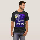 幽霊が出るサバンナ・ハロウィン・プライド Tシャツ (正面フル)