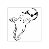 幽霊こうもりイラストレーションスタンプ ラバースタンプ (インプリント)